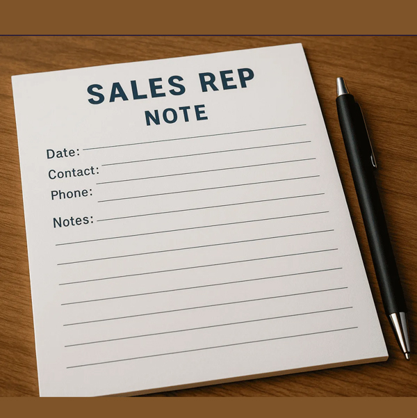 ابزار دستنویس تماسهای فروش